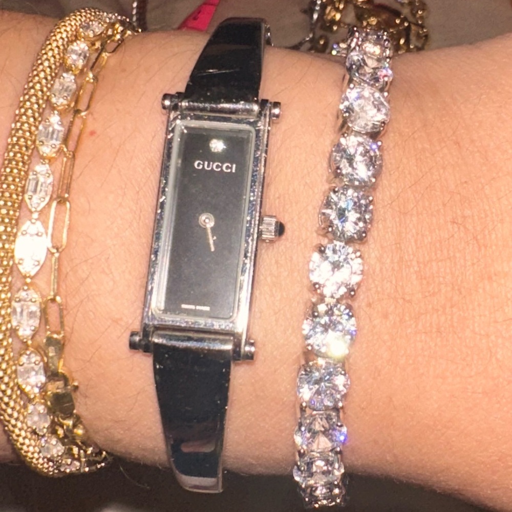 Gucci watch silver stainless steel Gucci watch black slim Gucci bracelet watch